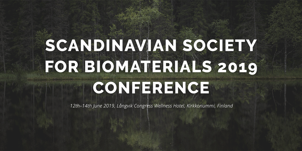 RESTORE project presented at Scandinavian Society for Biomaterials 2019 conference