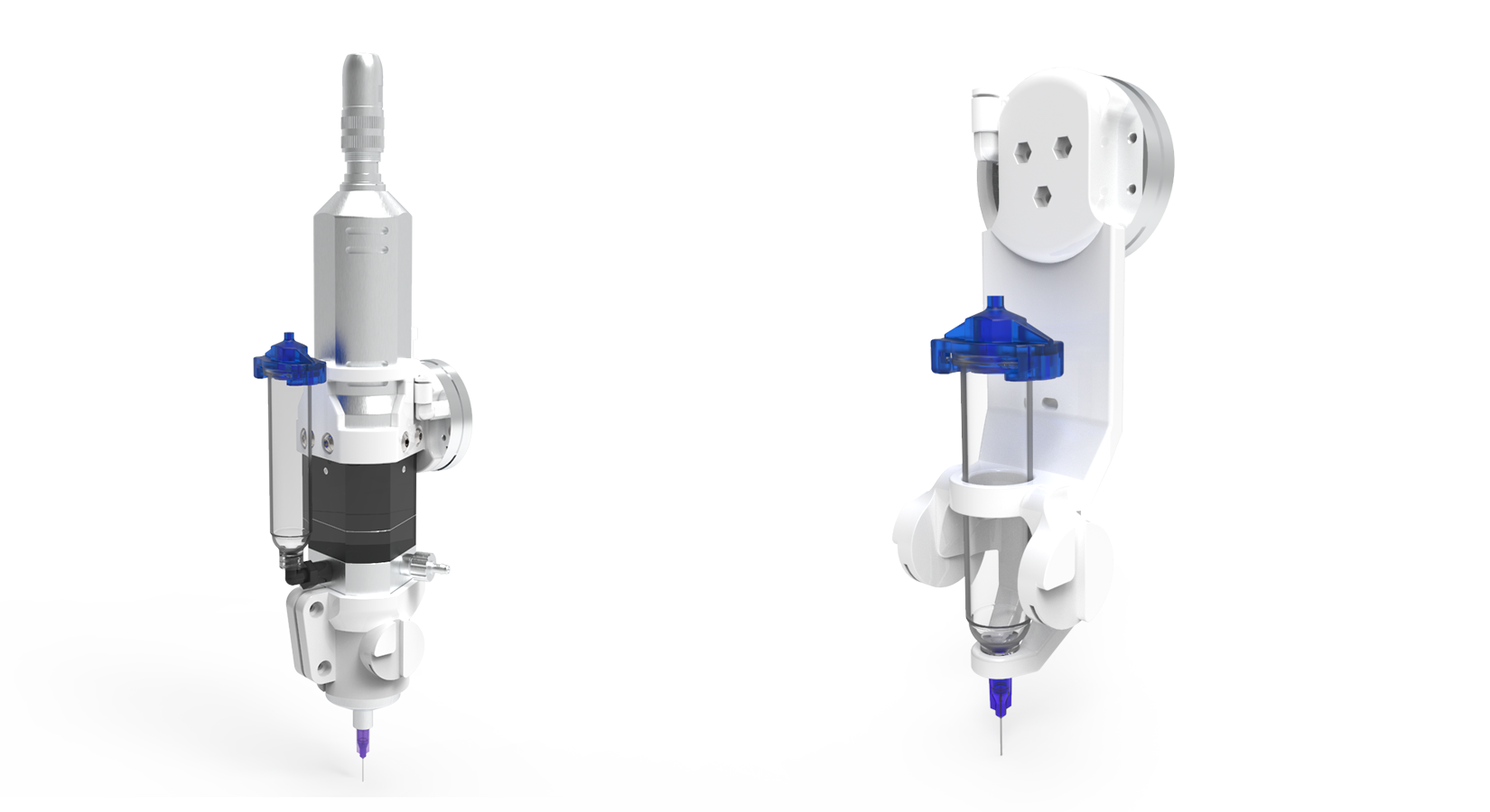 Bioprinting Heads (air-pressure controlled and mechanical extrusion print heads)