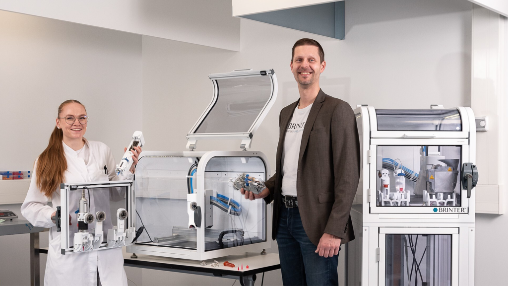Brinter raises €1.2M in seed funding to accelerate 3D printing bioscience research and manufacturing for uses that range from personalized drugs to human spare parts