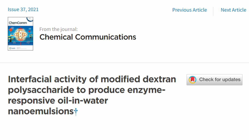 Recent scientific article published by the RESTORE partner CIDETEC